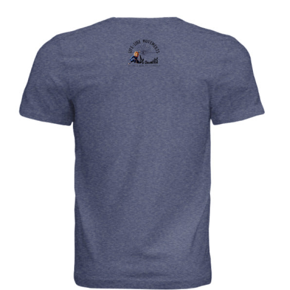 NAVY TRIBLEND - BACK