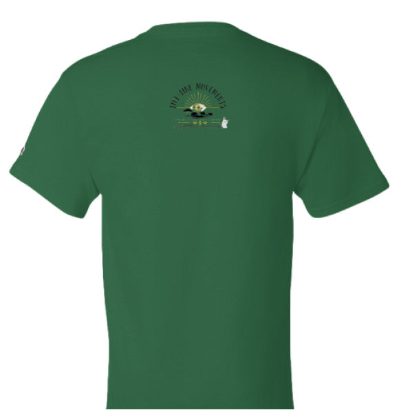 DARK GREEN - BACK