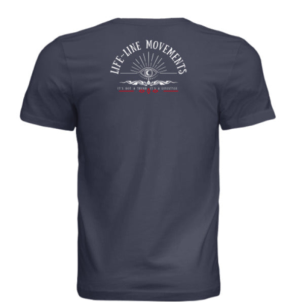 SOLID NVY TRBLND - BACK