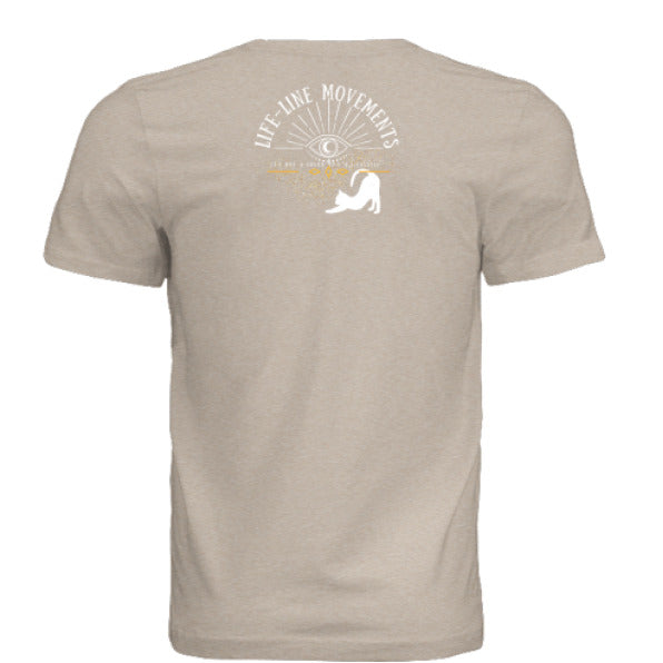 Tan Triblend - BACK