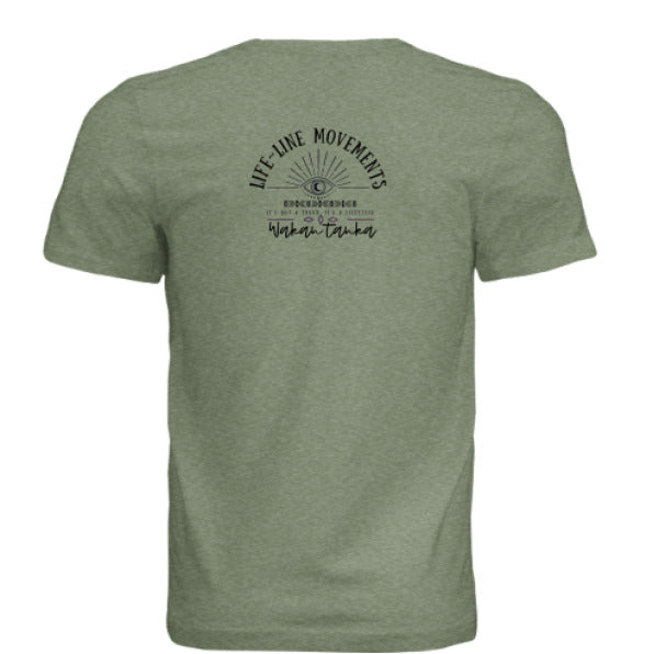 OLIVE TRIBLEND - BACK