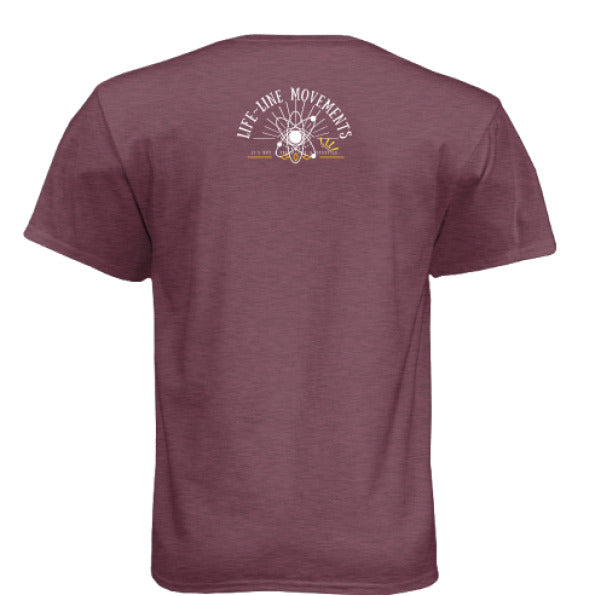Heather Maroon - BACK