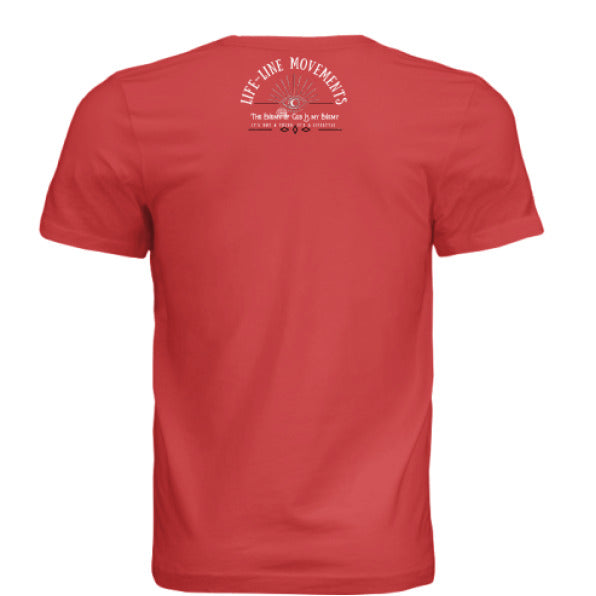SOLID RED TRIBLN - BACK
