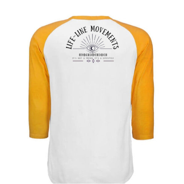 WHITE / GOLD - BACK