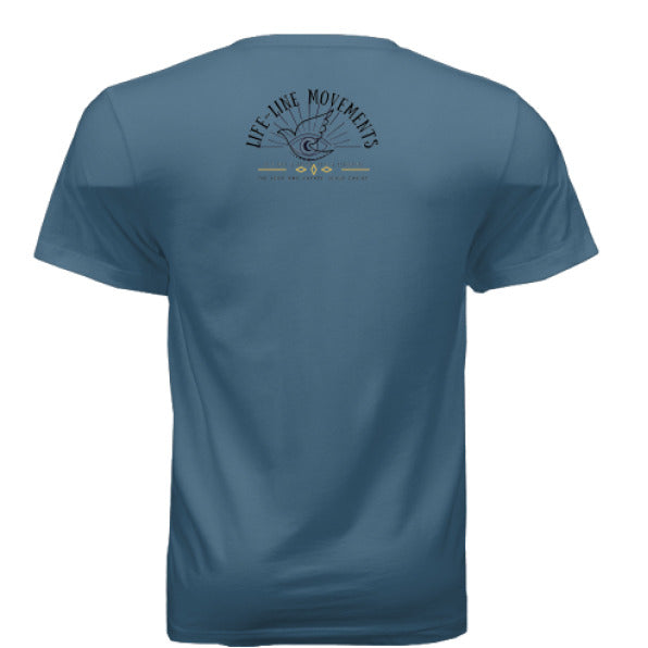 STEEL BLUE - BACK
