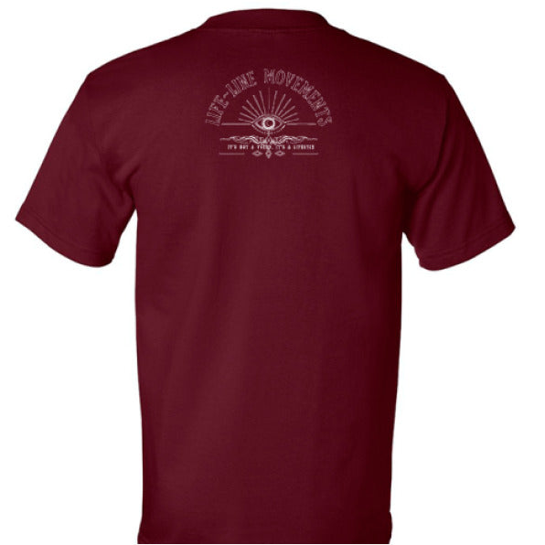 BURGUNDY - BACK