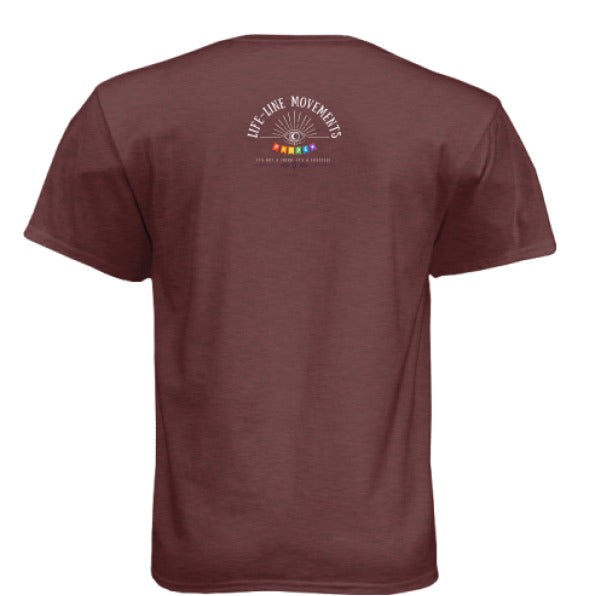Heather Maroon - BACK