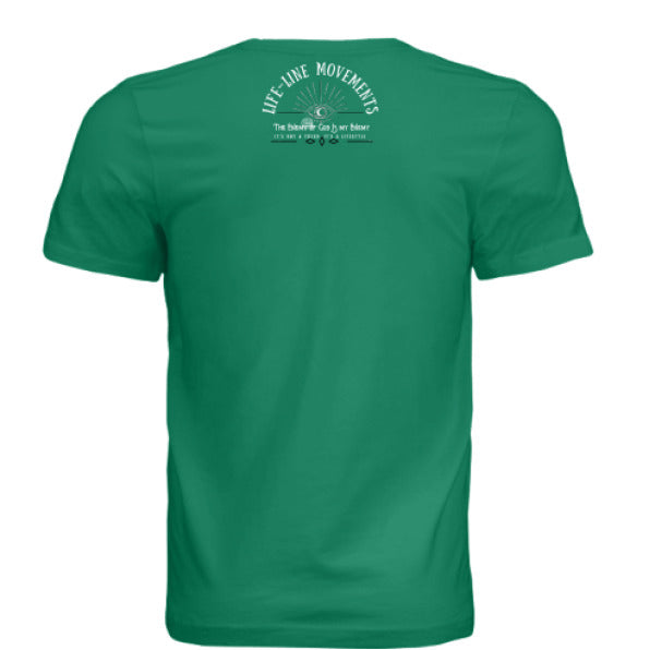 Solid Kelly Triblend - BACK