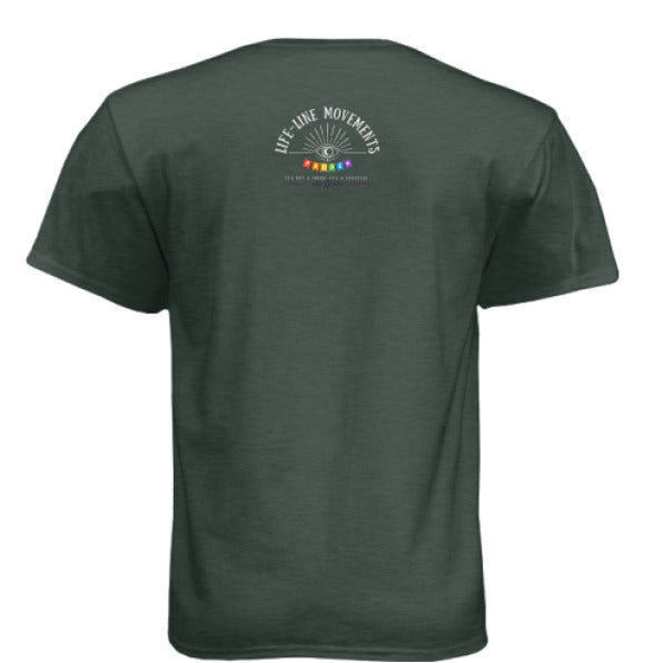 Heather Forest Green - BACK