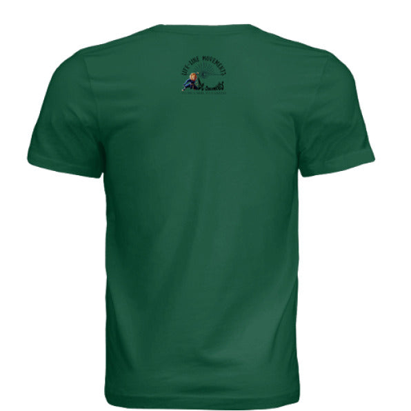 Solid Kelly Triblend - BACK