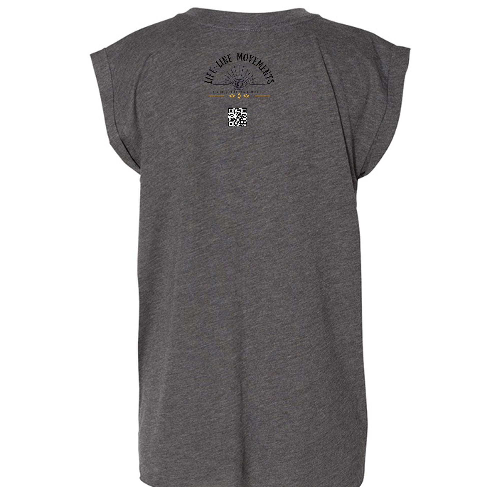 DARK GRY HEATHER - 8804 - BACK