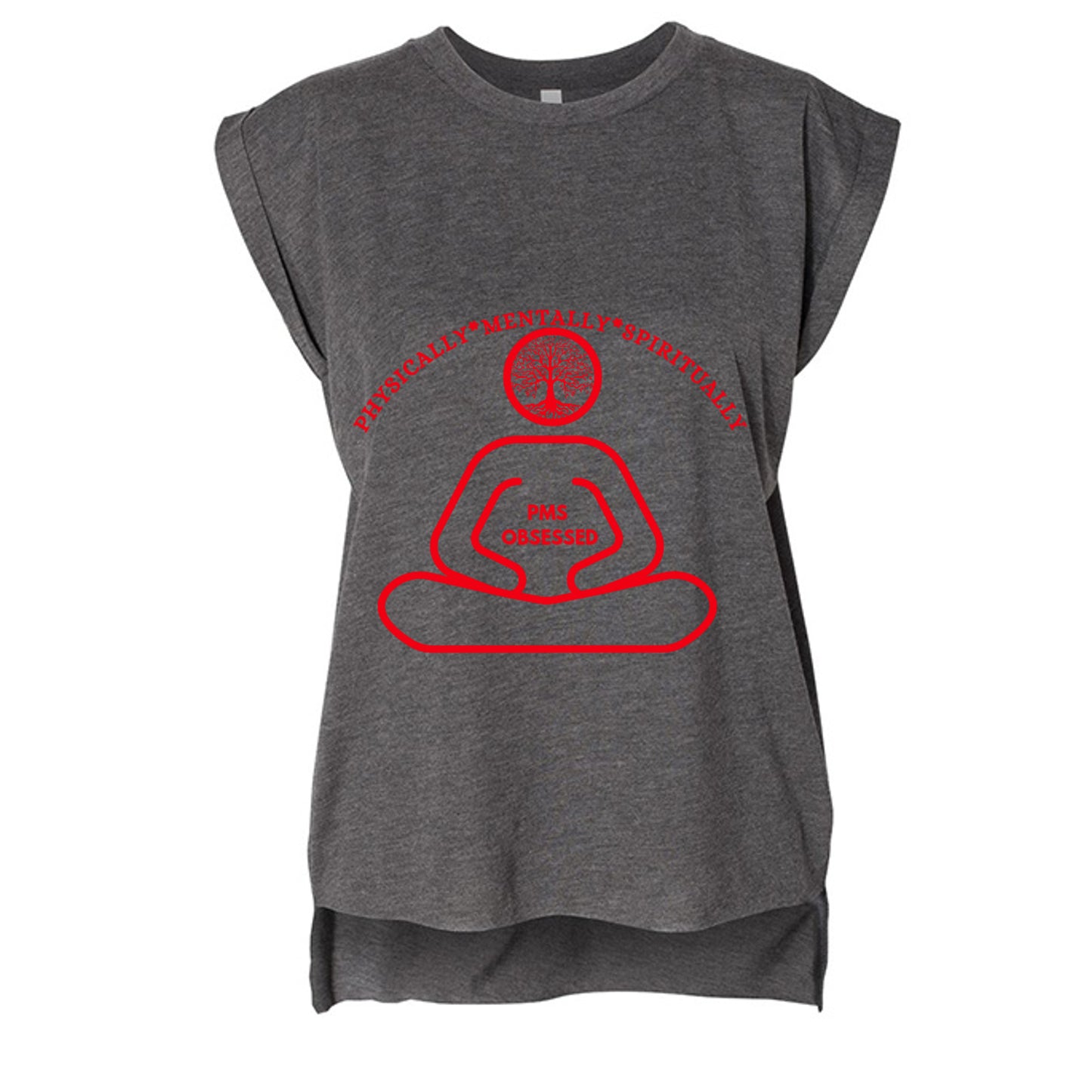 DARK GRY HEATHER - 8804 - FRONT