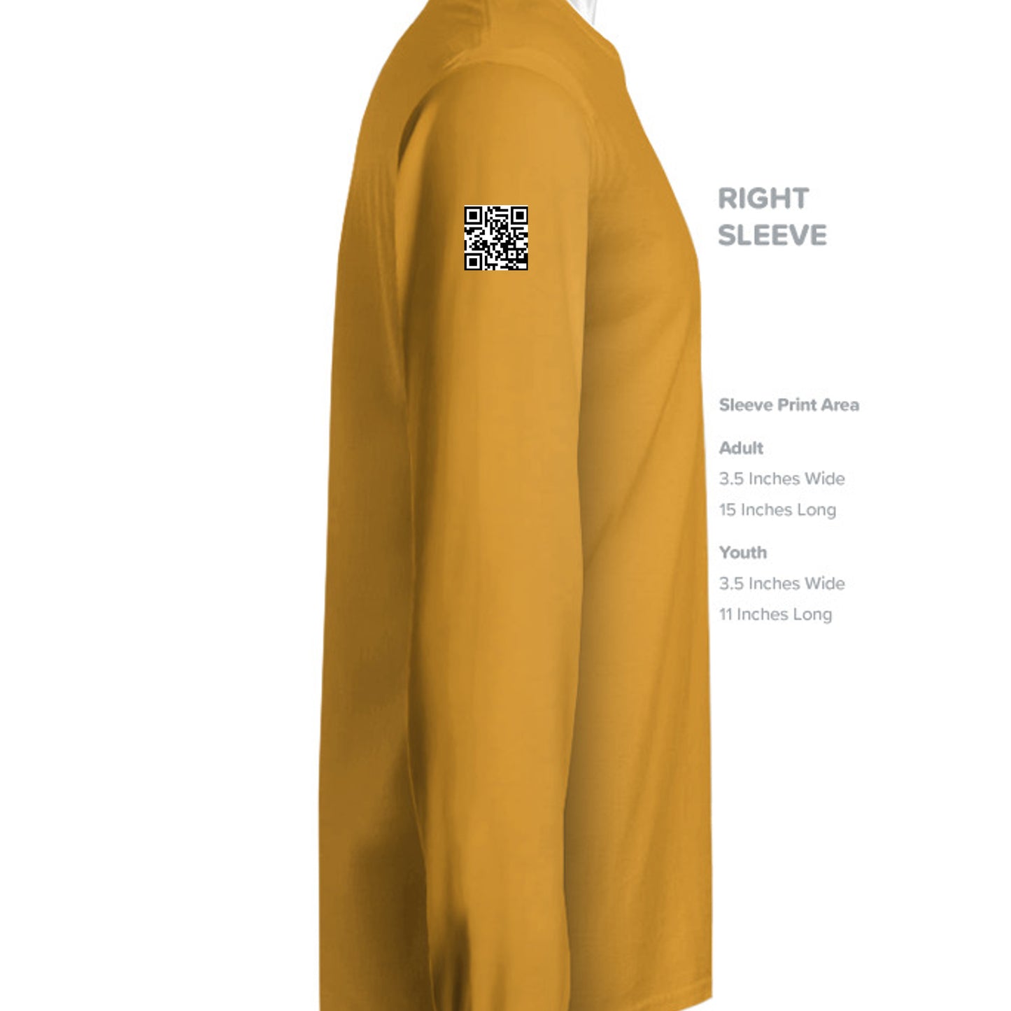 HEATHER MUSTARD - B7505 - SLEEVE_RIGHT