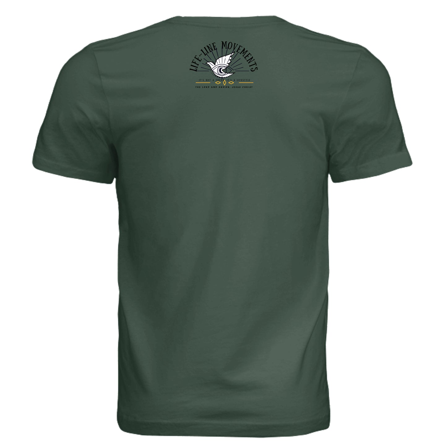 Solid Forest Triblend - 3413C - BACK