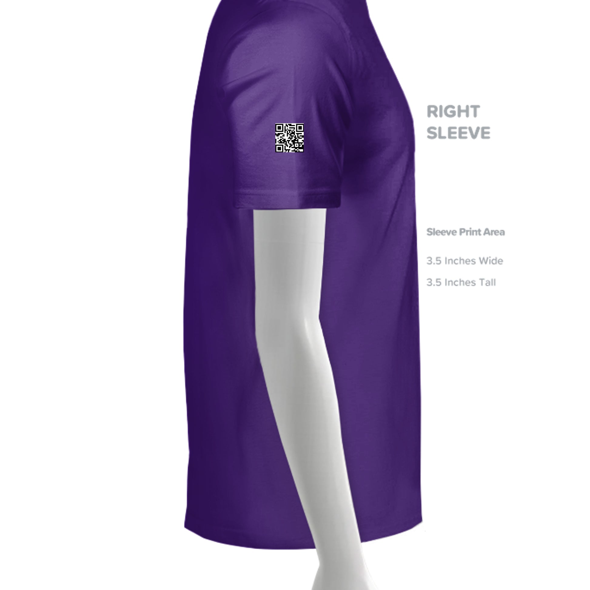 Solid Team Purple Triblend - 3413C - SLEEVE_RIGHT