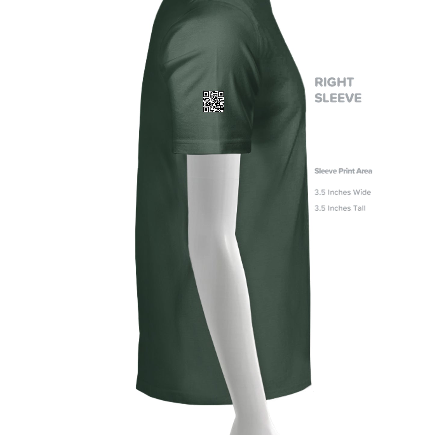 Solid Forest Triblend - 3413C - SLEEVE_RIGHT