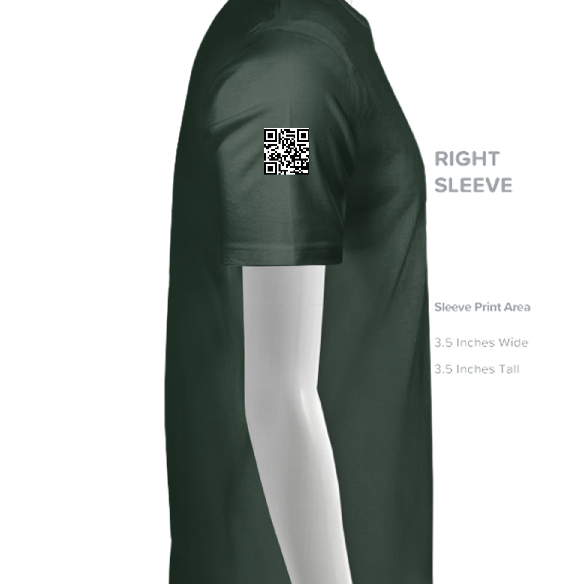 DARK GREEN - T425 - SLEEVE_RIGHT