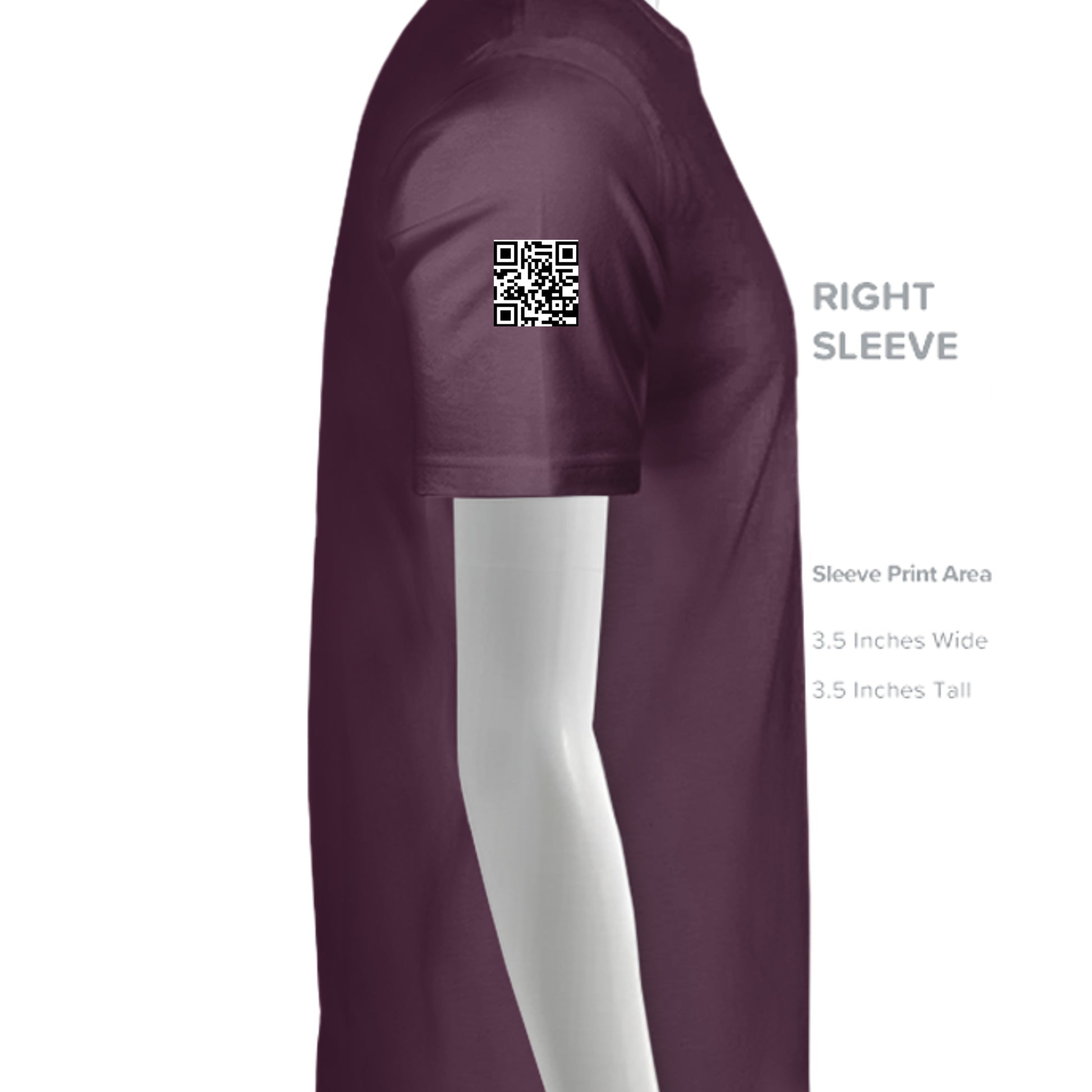 MAROON - T425 - SLEEVE_RIGHT
