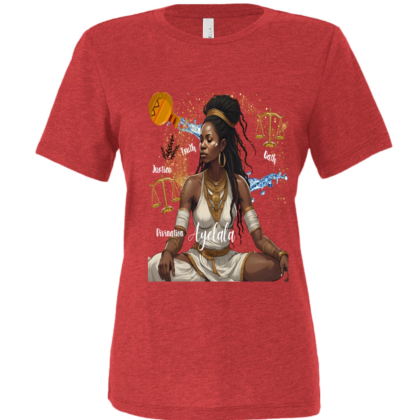 RED TRIBLEND - 6413 - FRONT