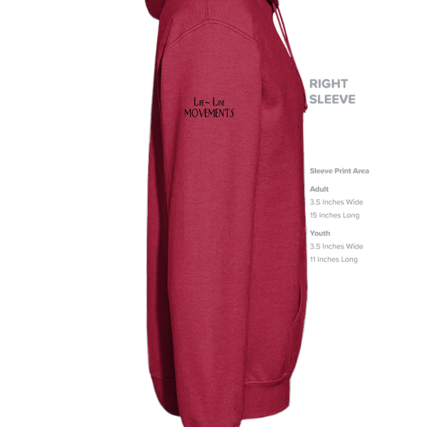 CHERRY RED - SLEEVE_RIGHT
