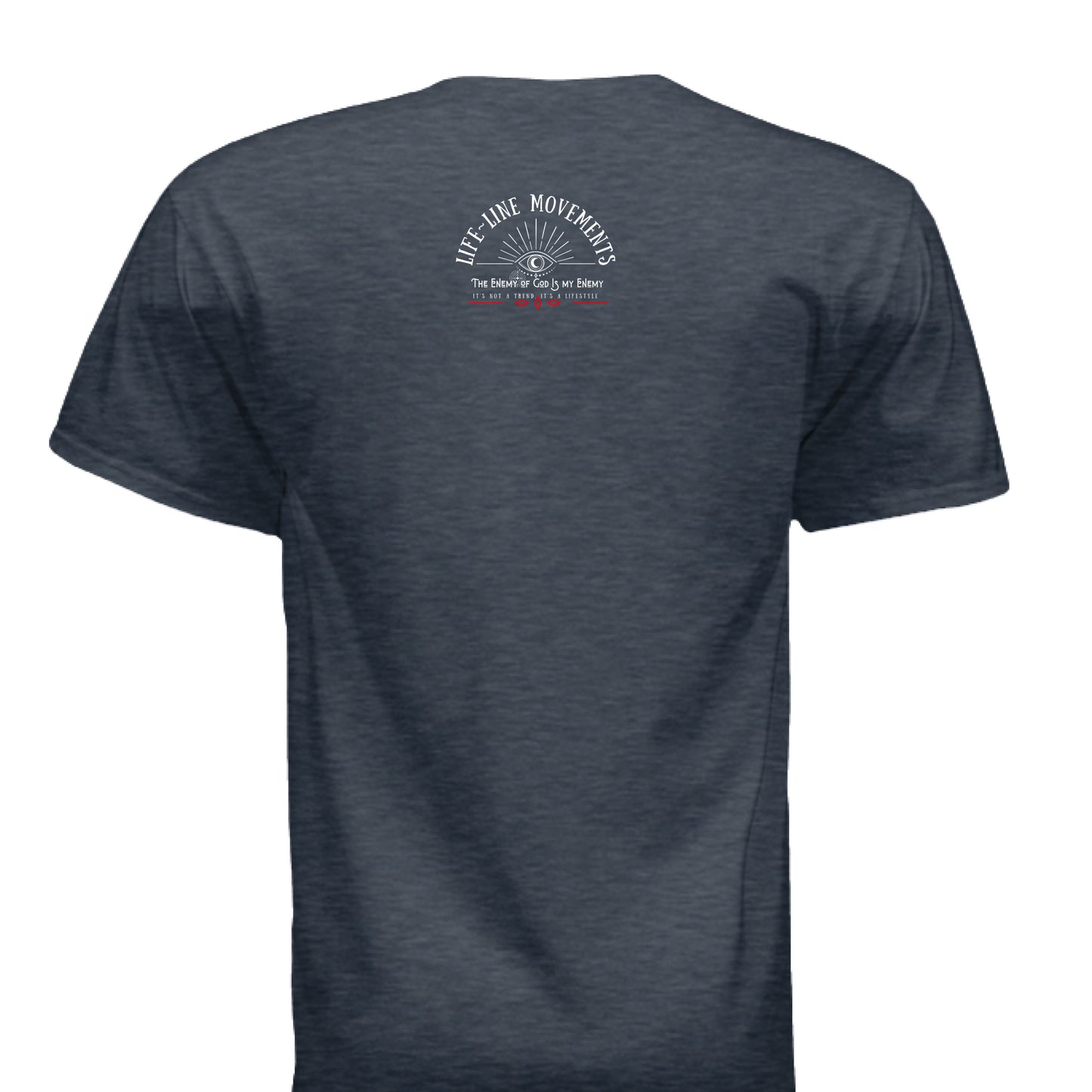 NAVY TRIBLEND - BACK