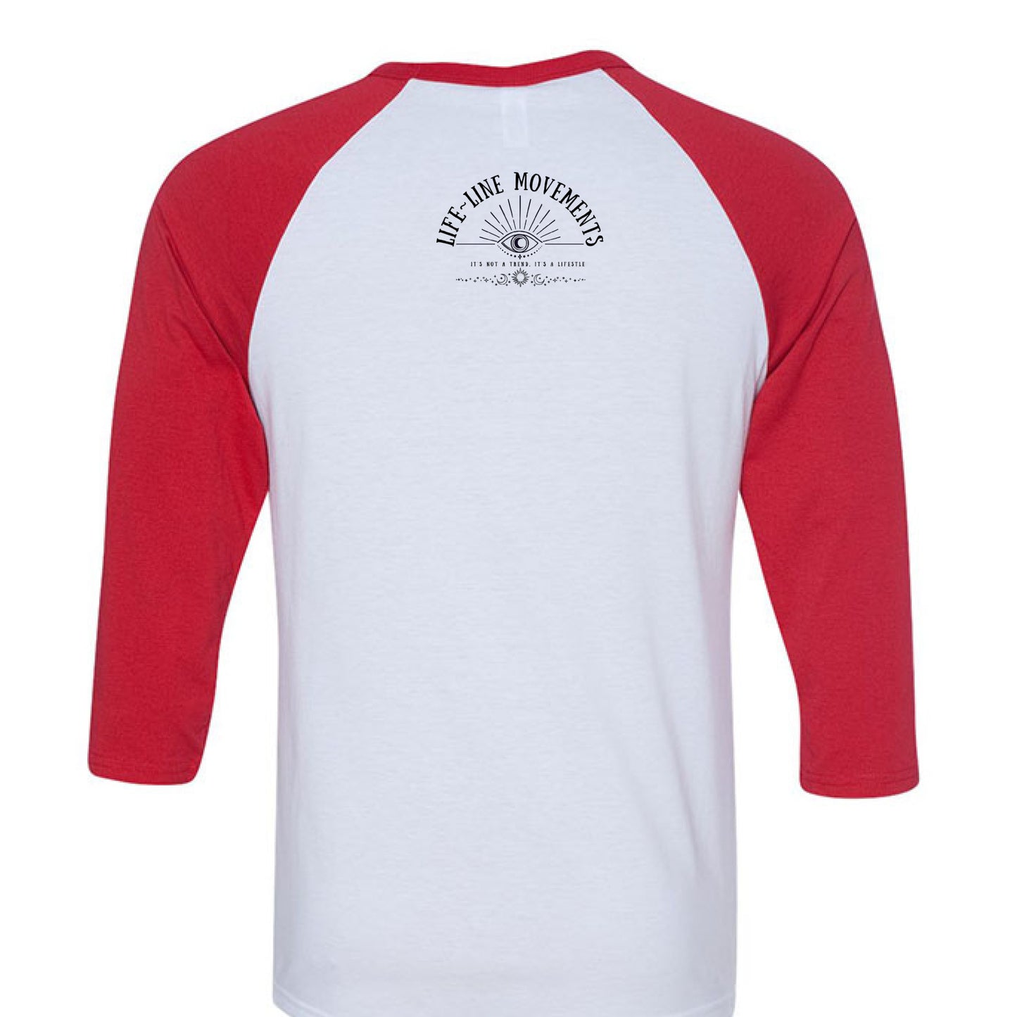 WHITE/RED - BACK