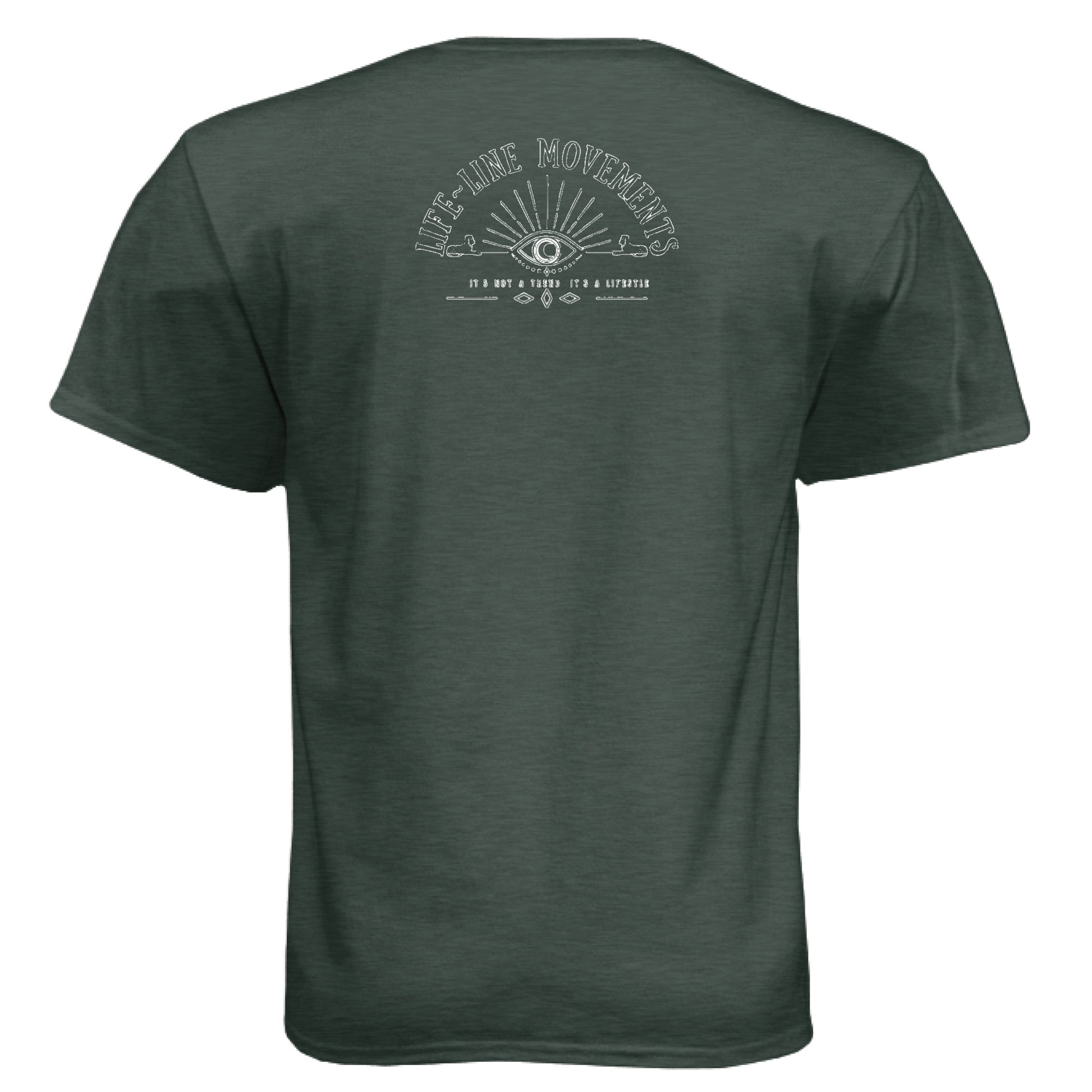 Heather Forest Green - BACK
