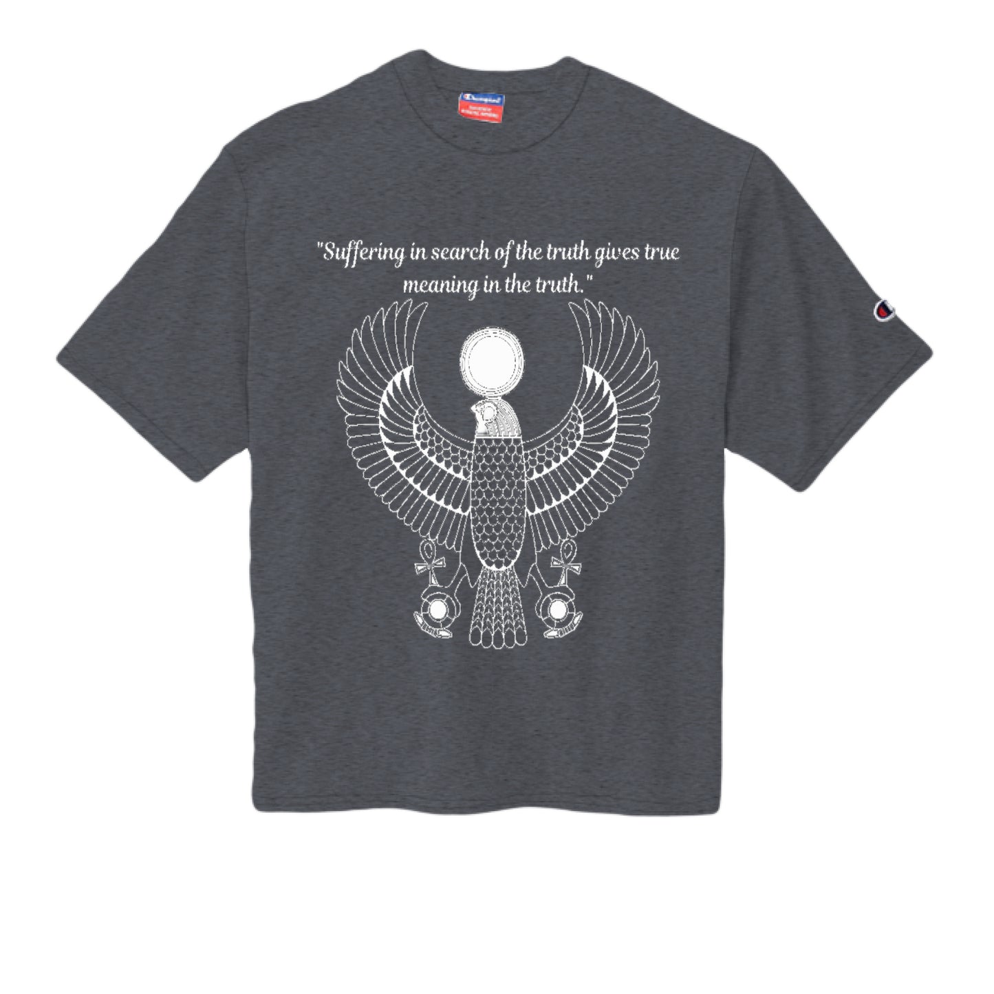 CHARCOAL HEATHER - FRONT