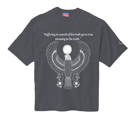 CHARCOAL HEATHER - FRONT