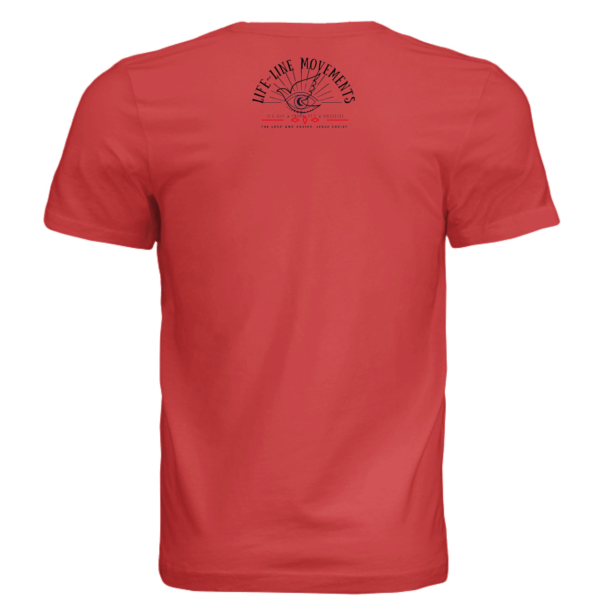 SOLID RED TRIBLN - BACK
