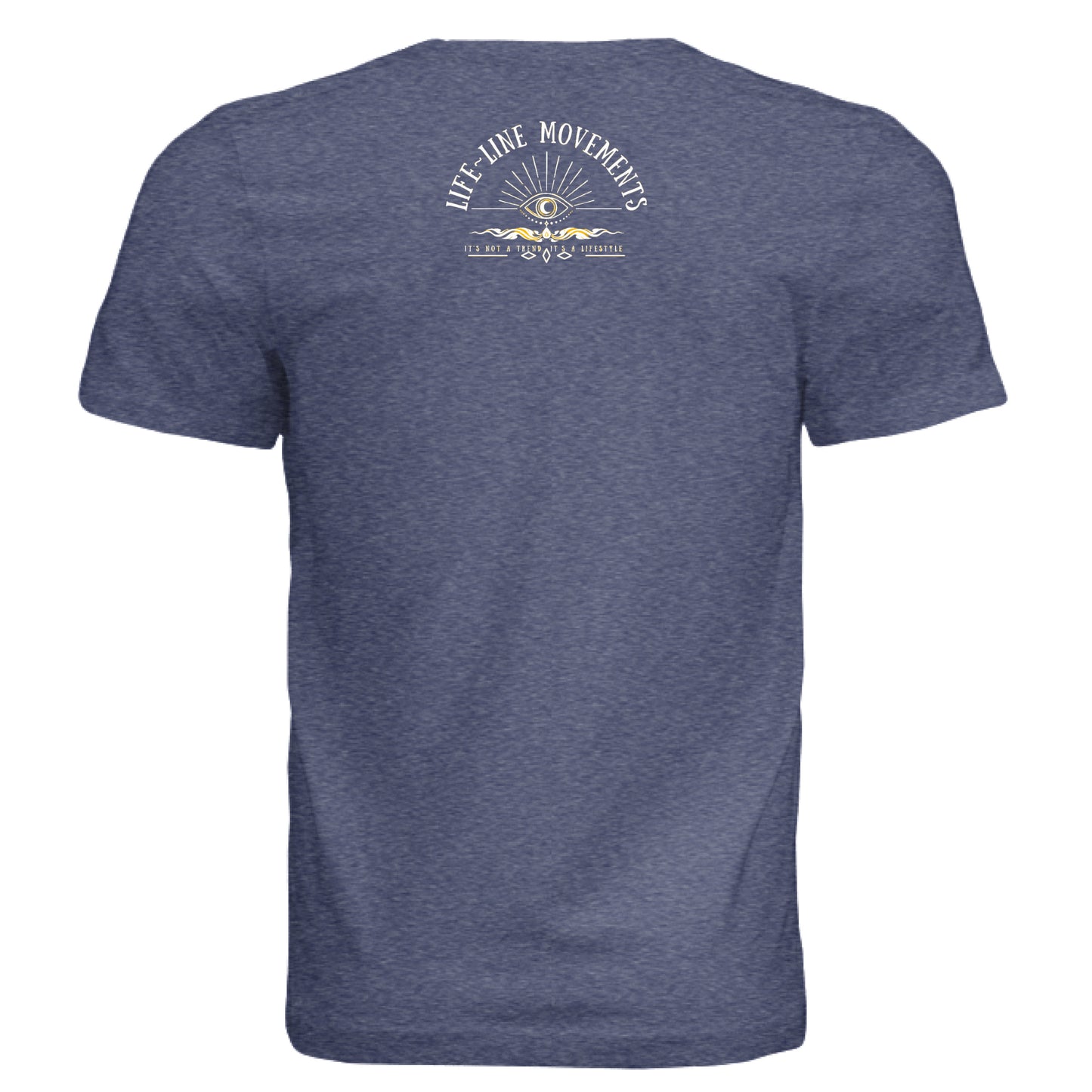 NAVY TRIBLEND - BACK