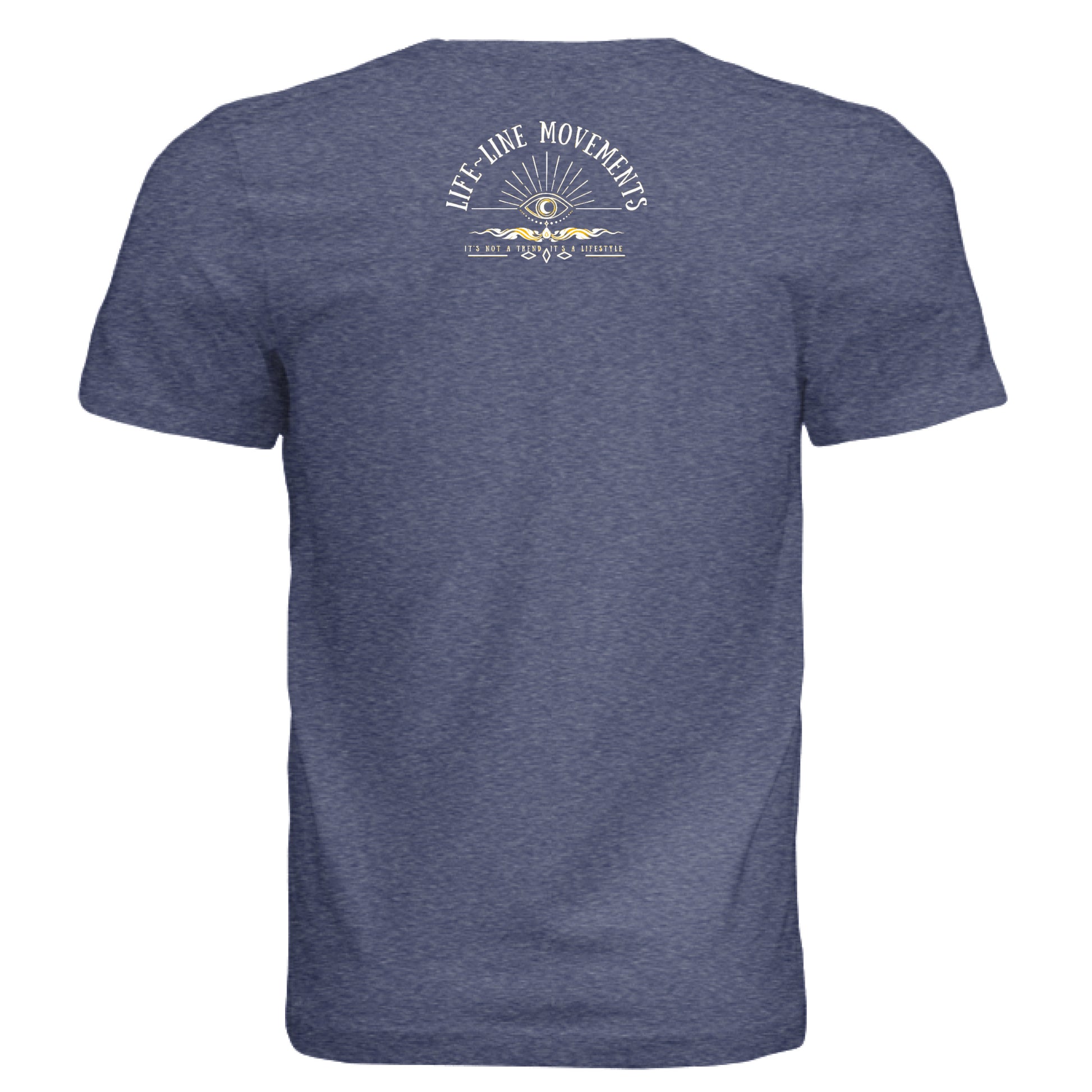 NAVY TRIBLEND - BACK