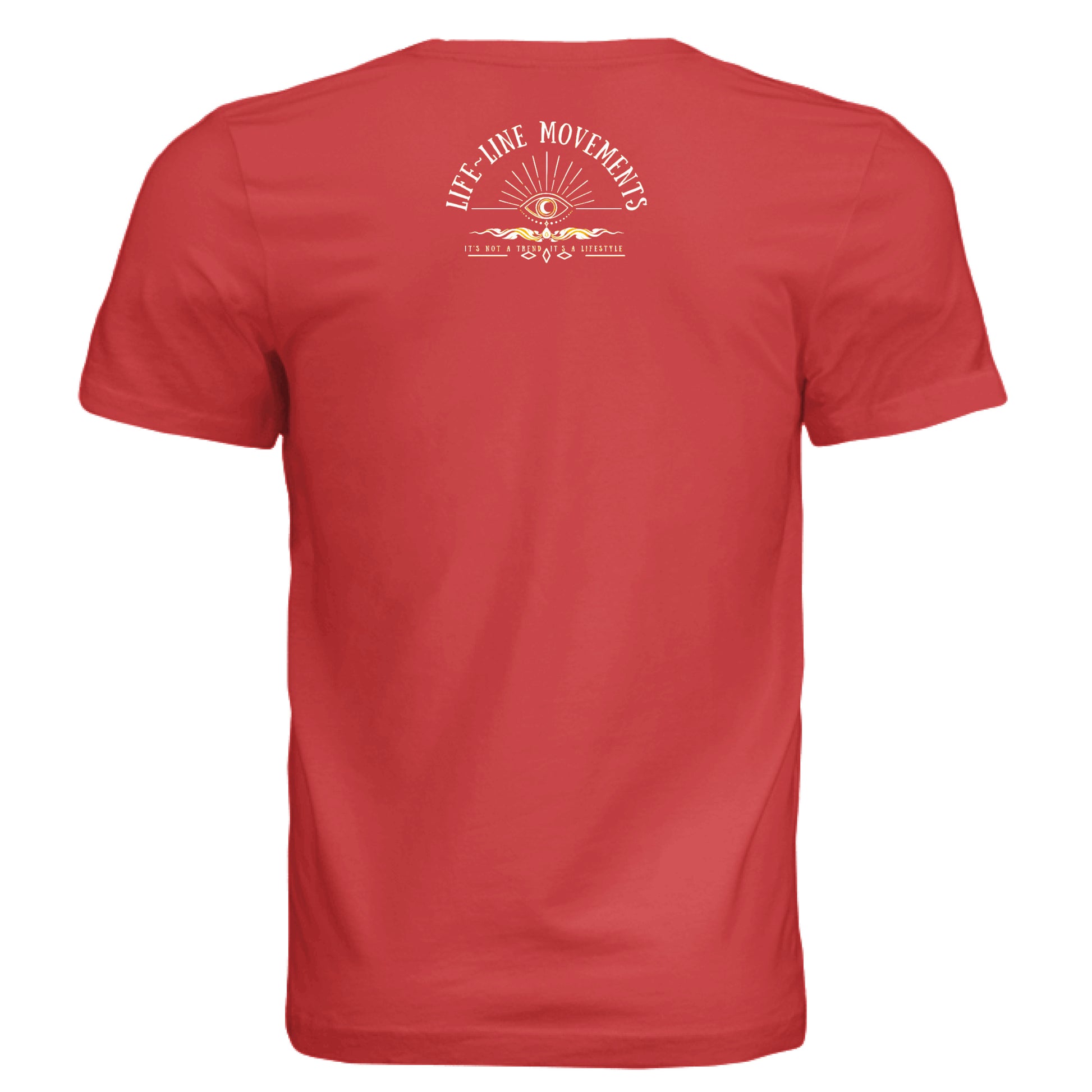 SOLID RED TRIBLN - BACK