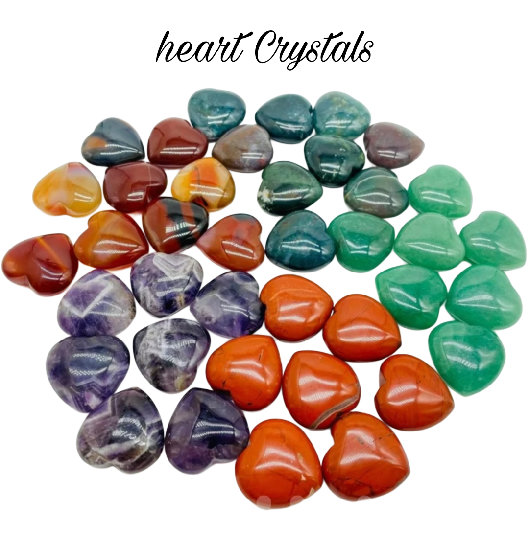 Carnelian Crystal Heart